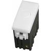 ETTROIT Lampada Segnapasso LED 1 Modulo 220V 6000K con Interruttore Frontale Click ON/OFF Compatibile BTicino Living â€" SKU LG0301