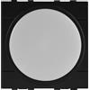 ETTROIT Lampada Segnapasso LED 2 Moduli 220V 4000K con Interruttore Click ON/OFF Compatibile Bticino Living Nero â€" LN0322