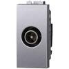 ETTROIT Presa Tv passante connettore maschio compatibile compatibile Bticino Livinglight colore tech
