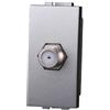 ETTROIT Presa tv satellitare a vite tipo F compatibile Bticino Livinglight colore tech