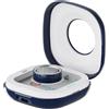 búsqueda Custodia di ricarica portatile compatibile con caricabatterie Oura Ring 4, adatta a dock di tutte le dimensioni, durata 50 giorni, blu (solo custodia)