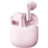 Xmenha Auricolari wireless Bluetooth 5.3 rosa con microfono per allenarsi con cancellazione del rumore Xmenha RLRBS10CSNJ TWS auricolari wireless con custodia di ricarica cuffie in ear per iPhone