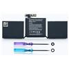 UP PARTS Batteria compatibile con Apple A1713 A2171 per Macbook Pro 13 A1708 (anno 2016/2017) EMC 2978/3164 Li-Polymer, 11,4V, 4800mAh, 54,7Wh, Kit di montaggio