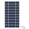 Jadeshay Pannello Solare Portatile 5W 5V Caricatore Solare Mini Pannello Fotovoltaico Pannelli Solari con 5V 2.5A Porta USB Silicio Monocristallino per Telefono Escursioni Campeggio