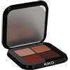 KIKO MILANO Bright Quartet Eyeshadow Palette 3,5 g ombra 03 Burgundy Variations
