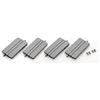 TOMYTEC TOMIX N Gauge Wide Tram Rail S70-WT F Set di 4 1792 Model Train Supplies