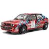 Solido Lancia Delta HF Integrale #1 - Veicolo da Rally Leggendario, Numero di partenza, Grafica, Doppio Faro Rotondo, Diecast Modello, Rosso, 1:18