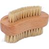 Fyearfly Spazzola per unghie in legno, Design Compatto e Portatile, Spazzolino per unghie mani, Spazzola per unghie a doppia faccia Pulizia Efficace Di Mani E Unghia, Mantenimento Facile e Durevole