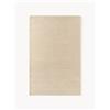 Westwing Collection Tappeto in lana fatto a mano con motivo in rilievo Aaron - Beige