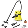 Kärcher Aspirapolvere WD 3 V-15/4/20 Giallo Nero Grigio 1000 W