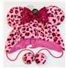 Disney Cappello invernale Tokyo Disney Minnie Leopard Ears Fun Cap 2025 Limited Japa...
