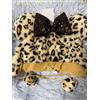 Disney Cappello invernale Tokyo Disney Minnie Leopard Ears Fun Cap 2025 Limited Japa...
