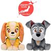 SEGA Rare Disney Lady E Vagabondo Lavorabile Occhi Peluche Bambola 2025 Set Di 2 Da