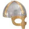Elmo da Cavaliere Medievale Romano LARP in Acciaio e Rame Armatura vidaXL
