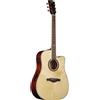 Eko TRI D 300 CE Chitarra acustica elettrificata forma dreadnought cutway 20T