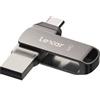 Lexar Pen drive 64GB Lexar JumpDrive Dual D400 Usb-C 3.1 Grigio [933311]
