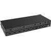 Techly Switch a matrice Techly HDMI 2.0 4x2 4k 60Hz 18Gbps Nero