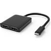 Techly Adattatore Usb Techly convertitore Usb tipo C Nero