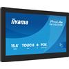 Iiyama Monitor led 15.6" Iiyama ProLite TW1623AS-B3P Full HD 1920x1080p/30ms/Nero [TW1623AS-B3P]