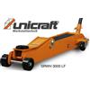 UNICRAFT Cric idraulico auto carrello ribassato 3 tonn telai lunghi UNICRAFT SRWH 3000 LF