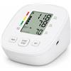 eFarmaMed Misuratore di Pressione Digitale da Braccio AXD-809, Sfigmomanometro Automatico con Display LCD, Memoria 2 Utenti, Rilevazione Battito Cardiaco Made in Italy