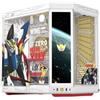 HYTE Y70 Touch Gundam Wing Case Midi Tower Display IPS Touch 2.5K Vetro Temperato No-Power E-ATX/ATX/mATX/Mini-ITX