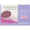 Honsell Fabriano Artistico Blocco Acquerello, 7 x 10, Extra Bianco
