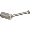 Gedy Ande Portarotolo Carta Igienica da Parete in Acciaio Inox AISI 304 Finitura Spazzolato, Porta Carta Igienica da Muro Fissaggio con Viti Incluse, portarotolo Carta Igienica da Parete