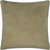 furn. Meridian Copricuscino - Lusso In Velluto Con Bordo A Contrasto Con Profilo Custodia Decorativa (Salvia/Verde - 45x45cm)
