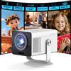 Global AiptekInc HP MC400 Mini Portable Smart Projector with WiFi and Bluetooth, Support 4K Short