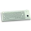‎YP79I CHERRY G84-4400, Compact Keyboard with Trackball, French Layout (AZERTY), Wired