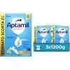 APTAMIL 4 Latte di Crescita in Polvere per Bambini dai 24 mesi Formato Conv...