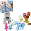 LEGO DUPLO Disney Elsa e Bruni nella Foresta Incantata - Gioco Didattico di Frozen 2 per Bambini e Bambine da 2 Anni - con 4 Personaggi tra cui la Mini Bambola di Elsa - Regalo di Compleanno - 10418