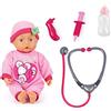 Bayer Design 93378AA Set Medico Bambola, accessori, colore rosa