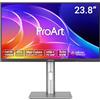 ASUS ProArt Display PA249CGV, Monitor Professionale da 23,8 FHD IPS (1920x1080), 144Hz, 5ms(GTG), 95% DCI-P3, Precisione colore ΔE< 2, USB-C, Supporto Ergonomico, DisplayWidget Center,Nero