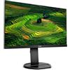 Philips Monitor 241B8QJEB, 24, LED IPS, FHD, 3 Side Frameless, Regolabile Ergonomicamente, HUB USB, Casse Audio Integrate, Display Port, DVI, HDMI, VGA, Vesa, Nero