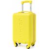 WhyGo Trolley 40x30x20 Bagaglio a Mano colore Gialla