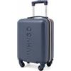 WhyGo Trolley 40x30x20 Bagaglio a Mano colore Nera