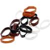 FRCOLOR Set 20 Anelli Porta Cinturino in Pelle Autentica 20mm, Passanti per Cinturini Orologio Resistenti All'usura, Accessori Sostitutivi per Orologi da Polso, Compatibili Cinturini