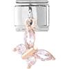 Mon & Sons Ciondolo a forma di zampa di cane, gatto, gufo, tartaruga, albero genealogico, farfalla, 9 mm, compatibile con braccialetti Nom