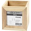 Creativ Portamatite, dimensioni 10x10x10 cm, dimensioni foro 6,2x6,2 cm, albero imperatrice, 1pc