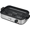 Fagor Commercial Fagor Smokefree, piastra da forno elettrica, sistema antifumo, superficie antiaderente, 43,5 x 28,5 cm, potenza 2000 W, raccoglitore di grasso, nero