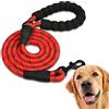Edipets, Guinzaglio per Cani, Impugnatura Imbottita, Riflettente, Guinzaglio Addestramento per Cani, per Cuccioli, Piccoli, Medi e Grandi, 120 cm, 150 cm, 220 cm (1.5 m, Rosso)