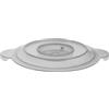 ELAYARD Copri Tritacarne in Plastica per Meat Grinder da 2l Protezione Splash Proof, Accessorio Sostitutivo per Cucine Domestiche