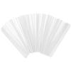 HANABASS 100 Bastoncini di Carta Color Bianco per Lecca-lecca senza Sbavature, Supporto per Caramelle Fai-da-te, Bastoncini per Dolci da Matrimonio e Feste per Ragazzo Ragazza