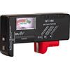Rtxbvg BT-168 AA/AAA/C/D/9V/1,5 V Batterie Batteria a bottone universale Misuratore codificato a colori Indicare Volt Tester Checker BT168
