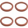 OTOTEC Confezione da 4 guarnizioni di scarico in rame per moto, 31 x 40 x 5 mm, compatibili con Honda CBF125M dal 2009 al 2016