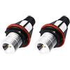 ePathChina 2PCS 1000LM Angel Eyes luce auto lampadine LED Halo anello Marker 5 W 6000 K bianco per BMW E39 X5 E53 E63 E64