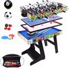 Gioco Da Tavolo Pieghevole Multiradio 4FT - Calcio Balilla (Calciatore Da Tavolo