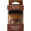 VITA LIBERATA Kabuki - Pennello abbronzante, lavabile e riutilizzabile, setole super morbide per un'applicazione impeccabile, per cipria abbronzante, miscela perfetta, vegana e cruelty free